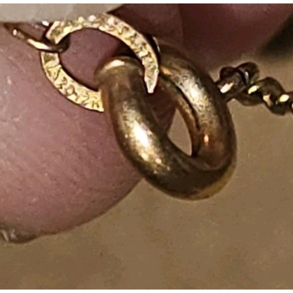 Vintage LeStage 1/20 12K GF Gold Filled Dainty Locket Pendant - Picture 6 of 8